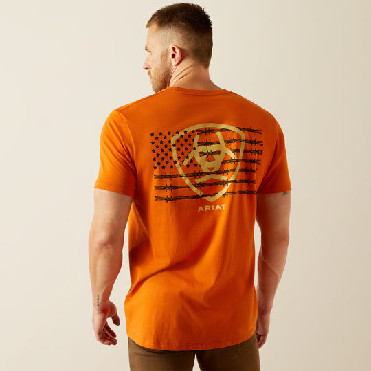 Men's Ariat Barb Shield T-Shirt - 10054774