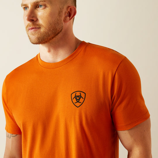 Men's Ariat Barb Shield T-Shirt - 10054774
