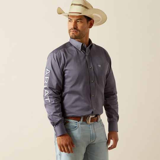 Men's Ariat Team Logo Twill Classic Fit Shirt - 10059135