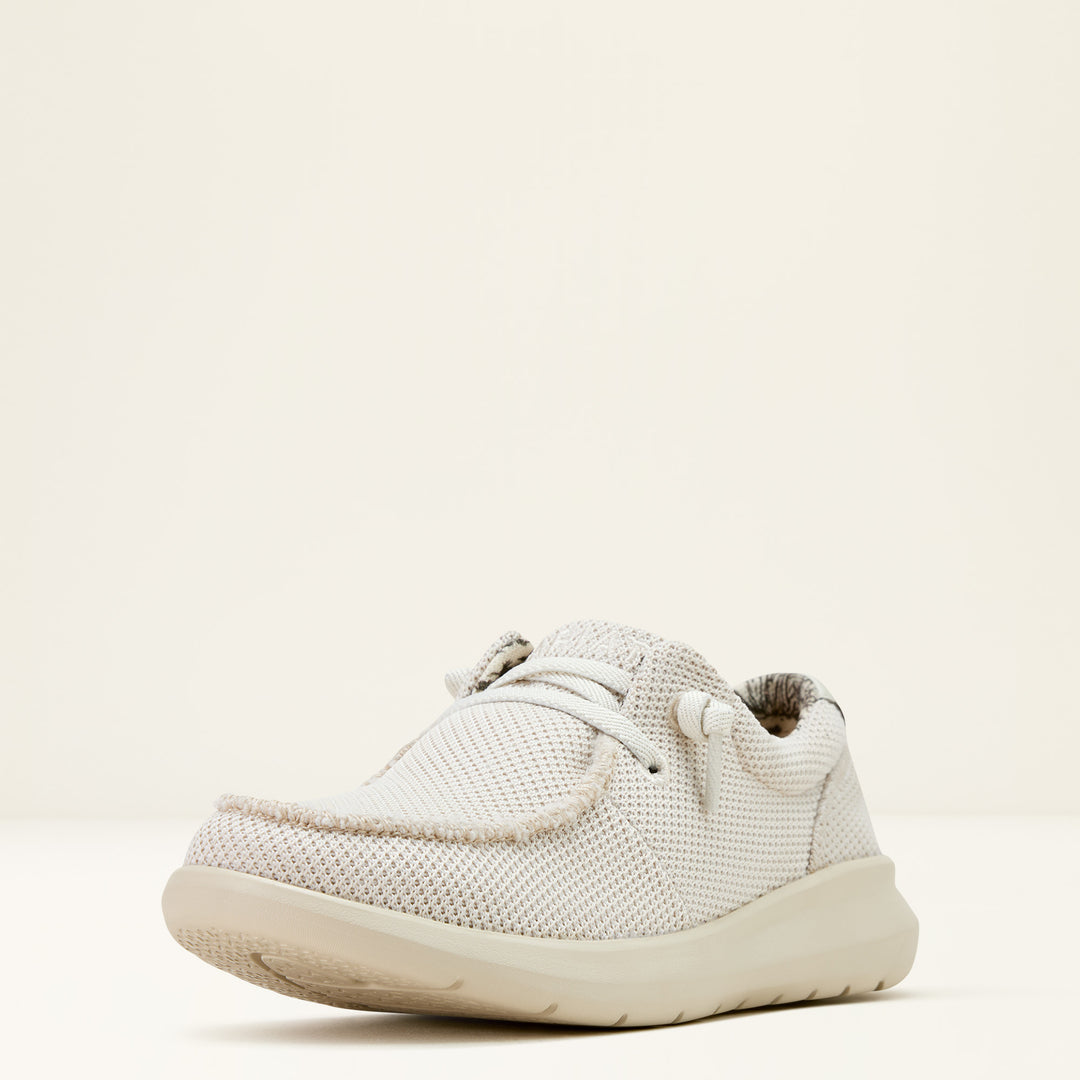 Ladies Ariat Cream Mesh Hilo Shoe - 10061254