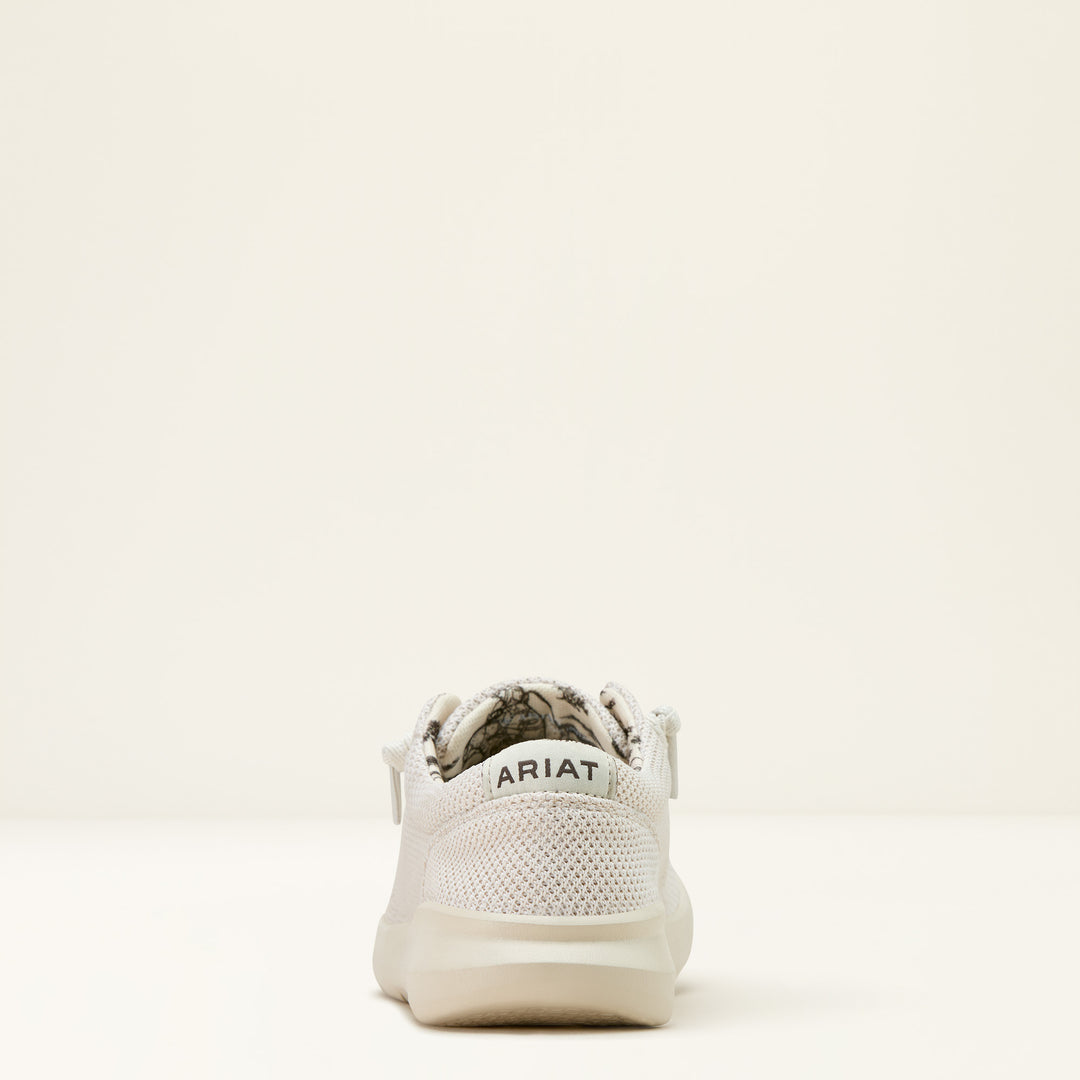 Ladies Ariat Cream Mesh Hilo Shoe - 10061254