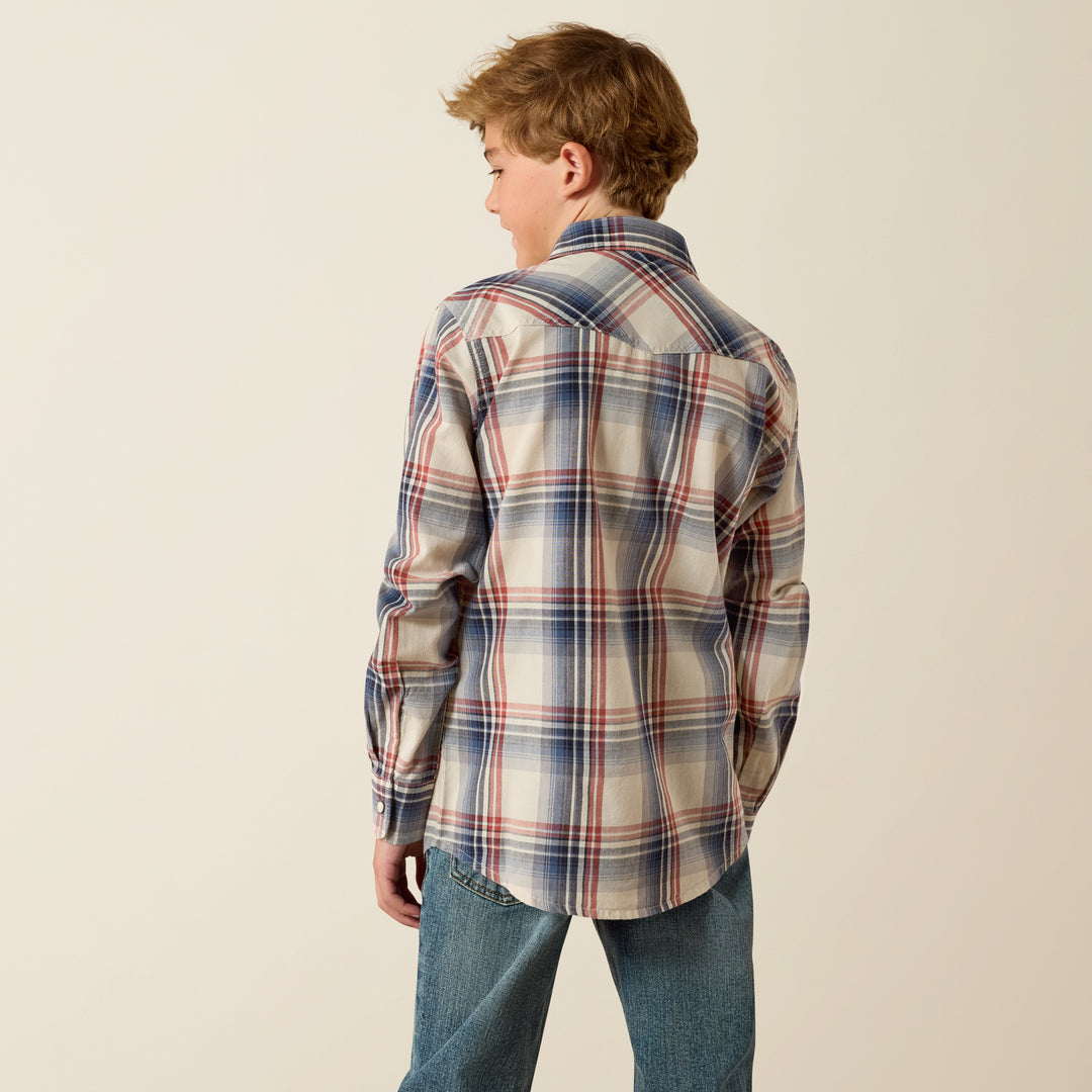 Kids Ariat Retro Hawthorn Snap Shirt - 10071172