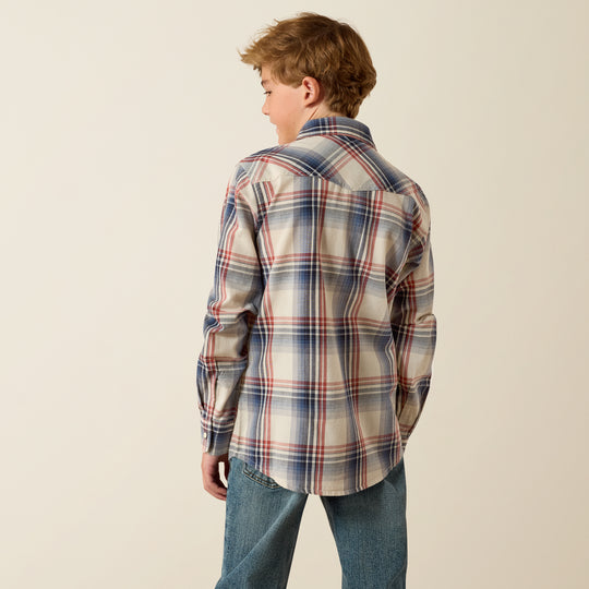 Kids Ariat Retro Hawthorn Snap Shirt - 10071172