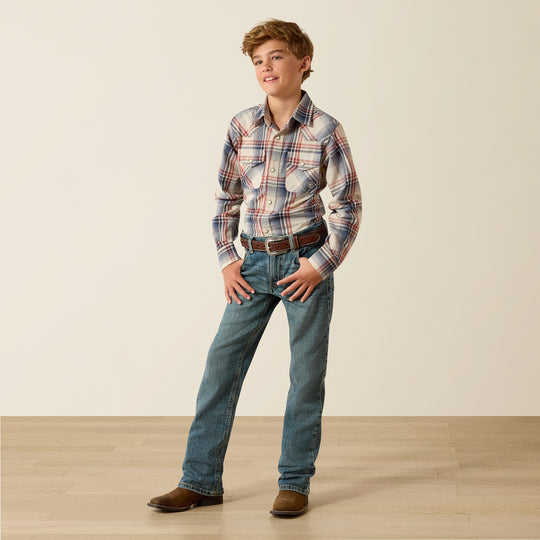 Kids Ariat Retro Hawthorn Snap Shirt - 10071172