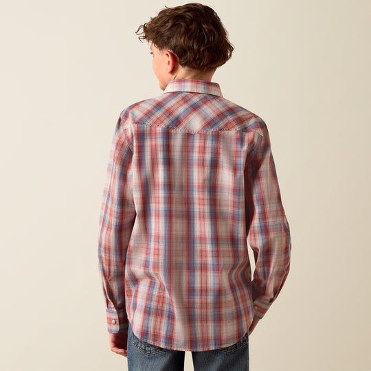 Kids Ariat Retro Hodge Snap Shirt - 10073668