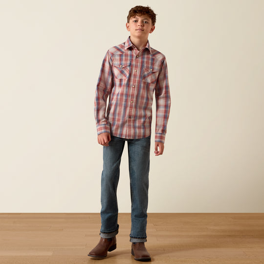 Kids Ariat Retro Hodge Snap Shirt - 10073668