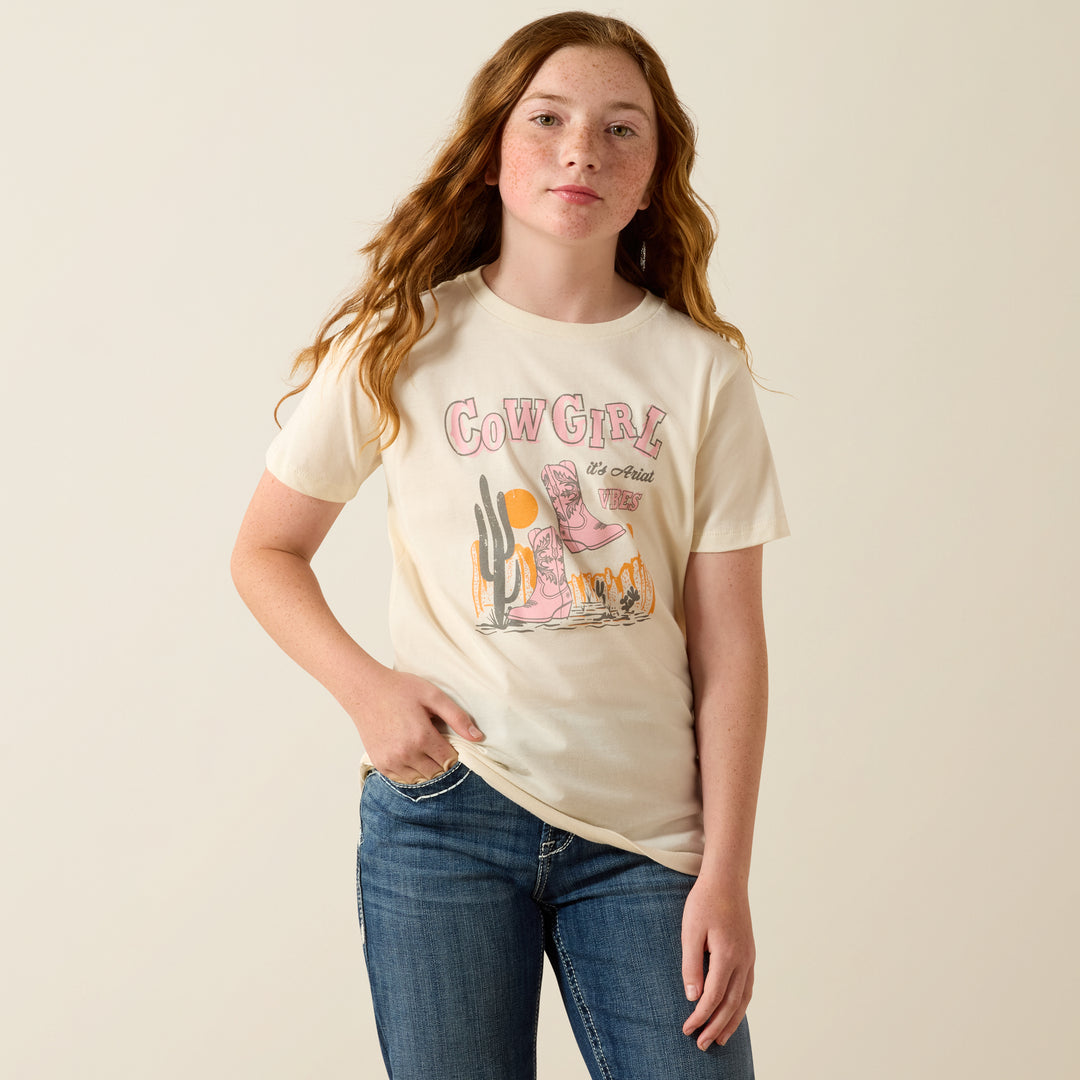 Kids Ariat Cowgirl Vibes T-Shirt - 10071704