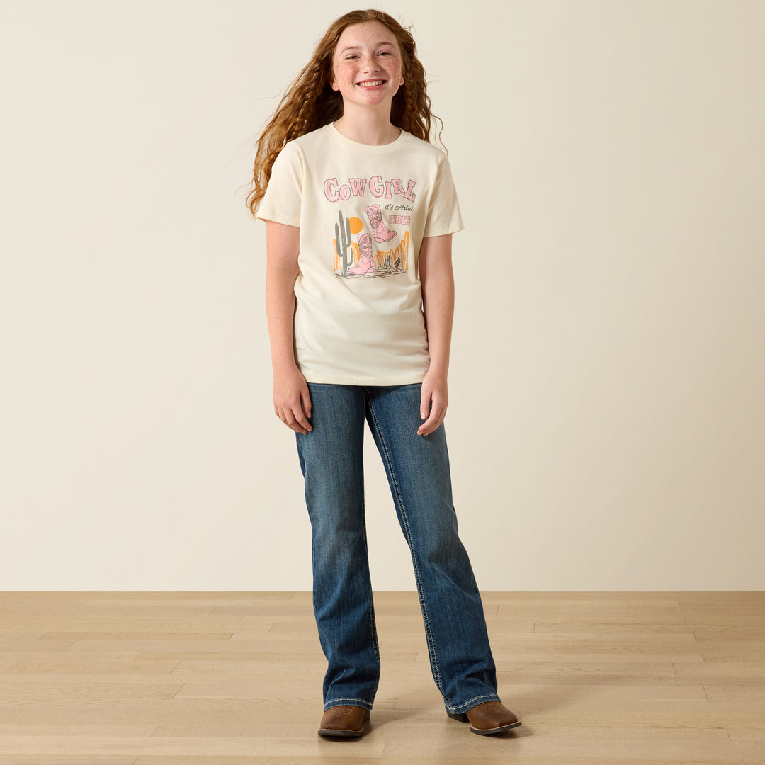 Kids Ariat Cowgirl Vibes T-Shirt - 10071704