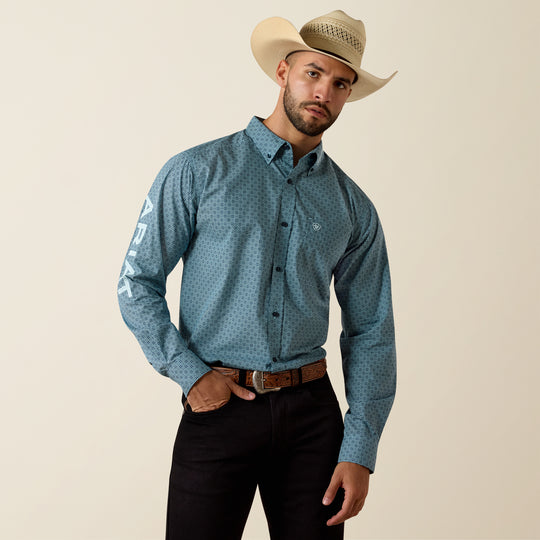 Men's Ariat Team Jansen Fitted Shirt - 10071018