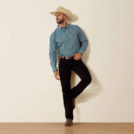 Men's Ariat Team Jansen Fitted Shirt - 10071018