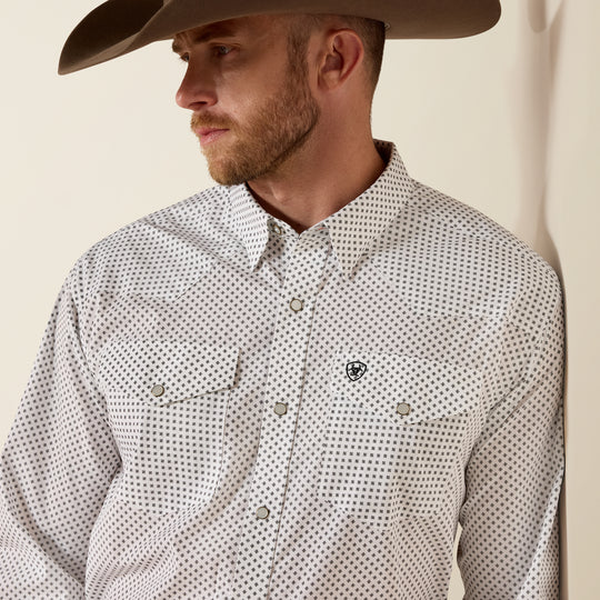 Men's Ariat Wrinkle Free Anthony Classic Fit Snap Shirt - 10071021