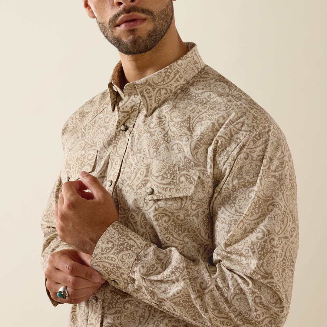 Men's Ariat Trevon Classic Fit Snap Shirt - 10071032