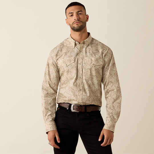 Men's Ariat Trevon Classic Fit Snap Shirt - 10071032