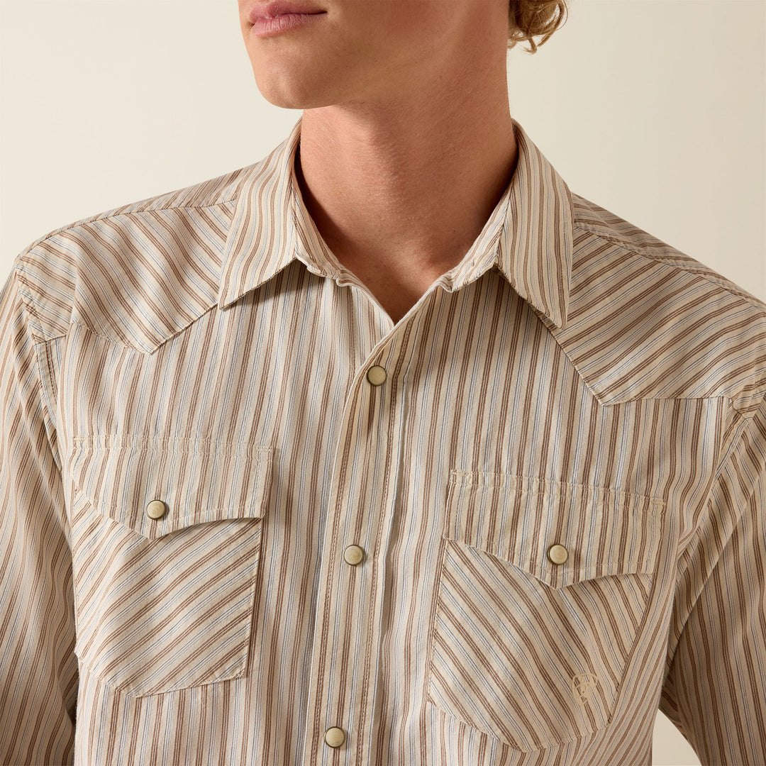 Men's Ariat Retro Hesper Fitted Snap Shirt - 10071090