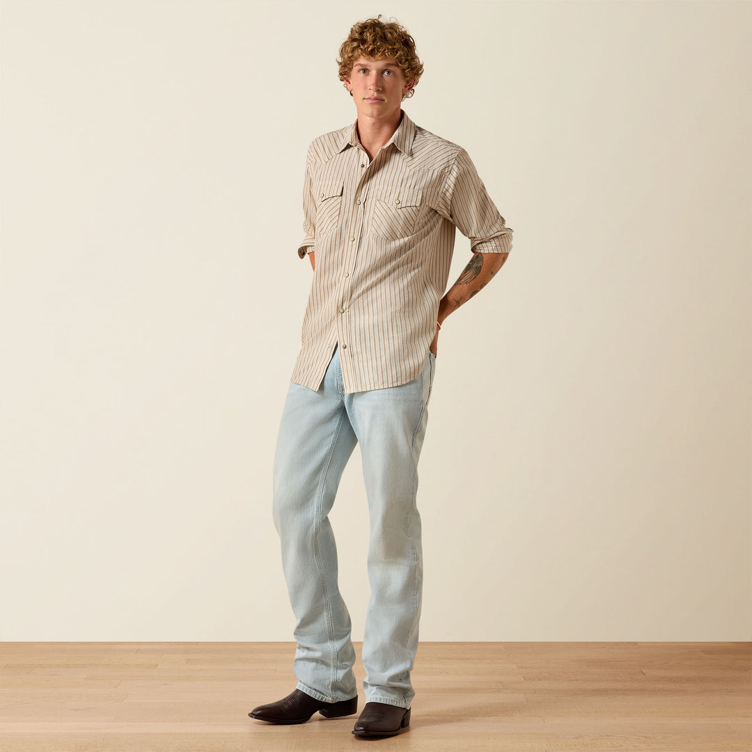Men's Ariat Retro Hesper Fitted Snap Shirt - 10071090