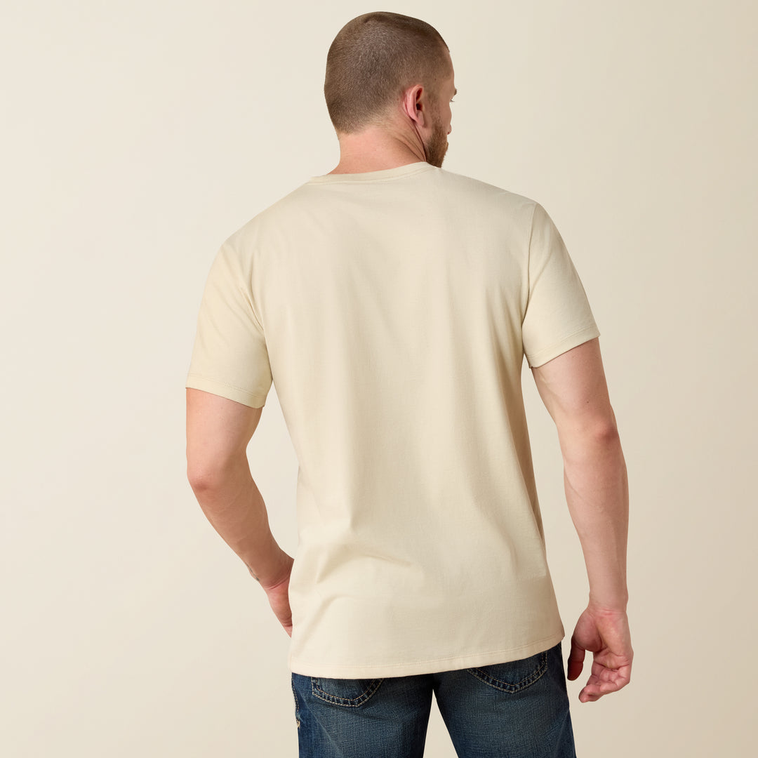 Men's Ariat Land of the Free Farm Shield T-Shirt - 10071190