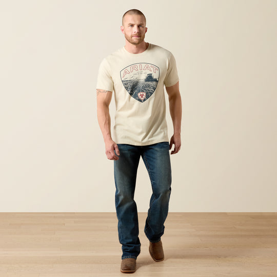 Men's Ariat Land of the Free Farm Shield T-Shirt - 10071190