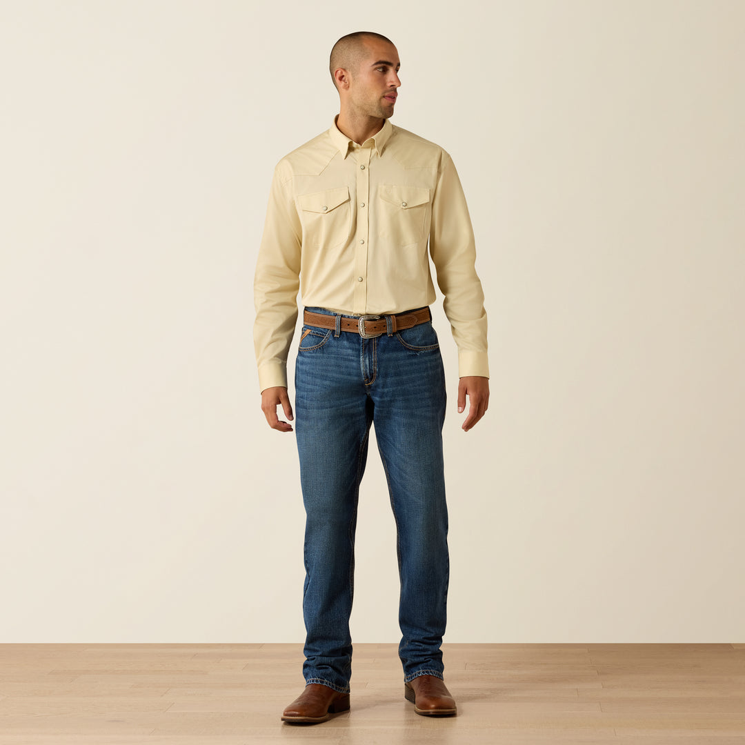 Men's Ariat Lightweight Twill Classic Fit Snap Shirt - 10071235