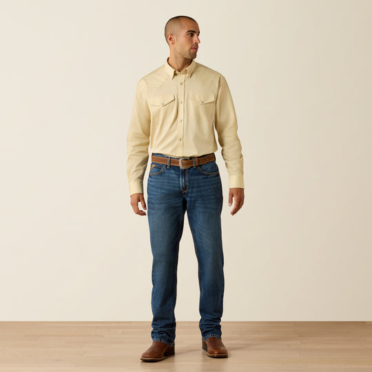Men's Ariat Lightweight Twill Classic Fit Snap Shirt - 10071235