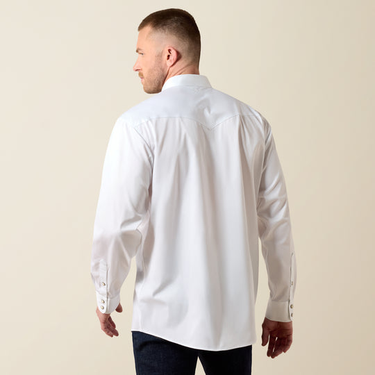 Men's Ariat Lightweight Twill Classic Fit Snap Shirt - 10071236