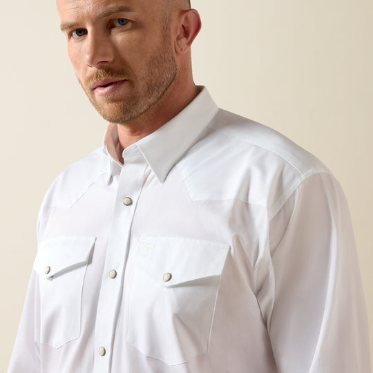 Men's Ariat Lightweight Twill Classic Fit Snap Shirt - 10071236
