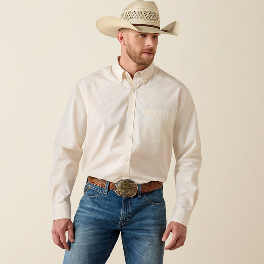 Men's Ariat Pro Series Dayne Mini Stripe Shirt - 10071413