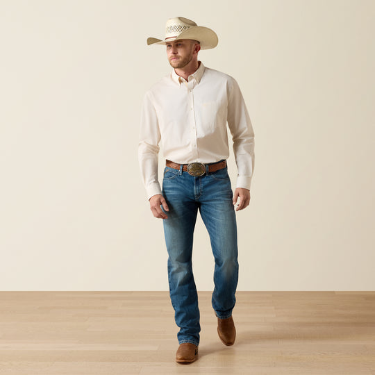 Men's Ariat Pro Series Dayne Mini Stripe Shirt - 10071413