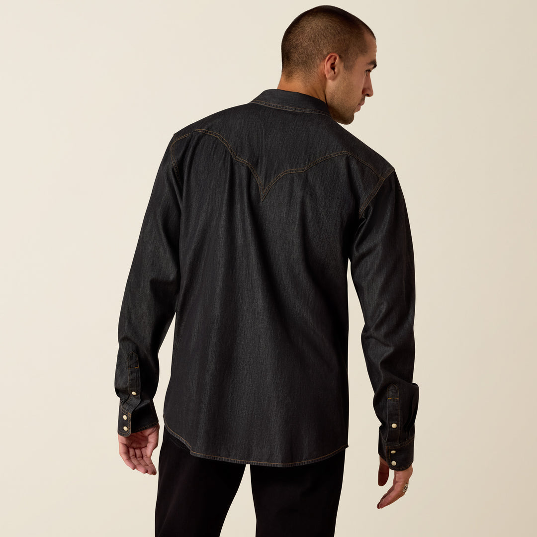 Men's Ariat Retro Halford Fitted Snap Shirt - 10071712