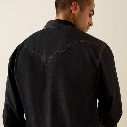 Men's Ariat Retro Halford Fitted Snap Shirt - 10071712