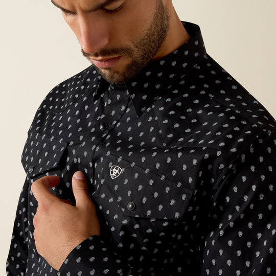 Men's Ariat Truth Fitted Snap Shirt - 10071721