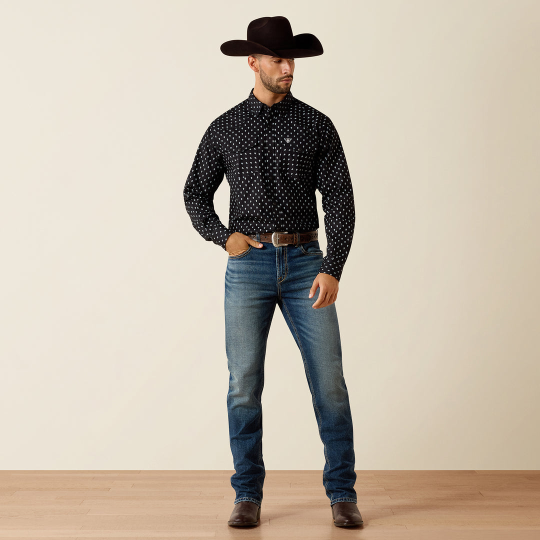 Men's Ariat Truth Fitted Snap Shirt - 10071721