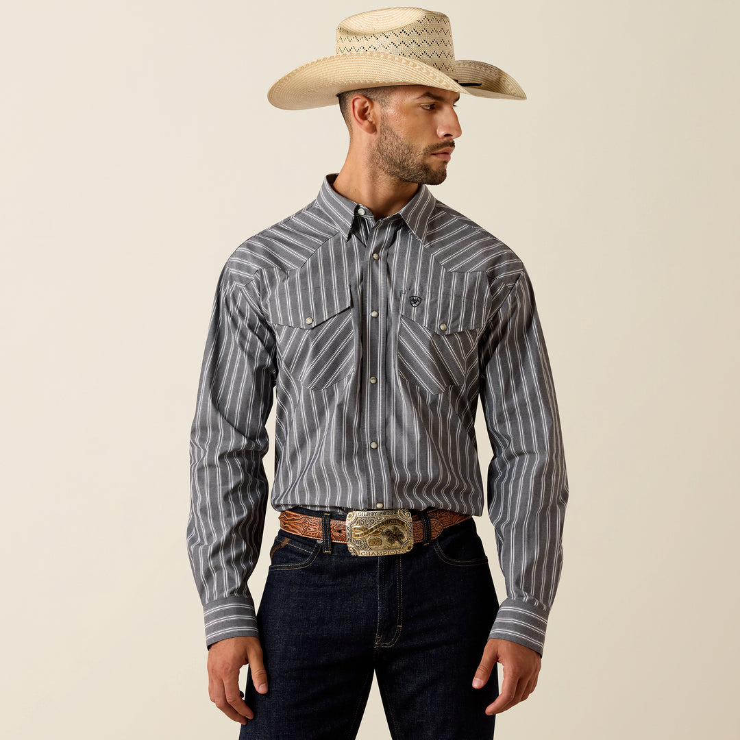 Men's Ariat Pro Series Theron Classic Fit Snap Shirt - 10071725