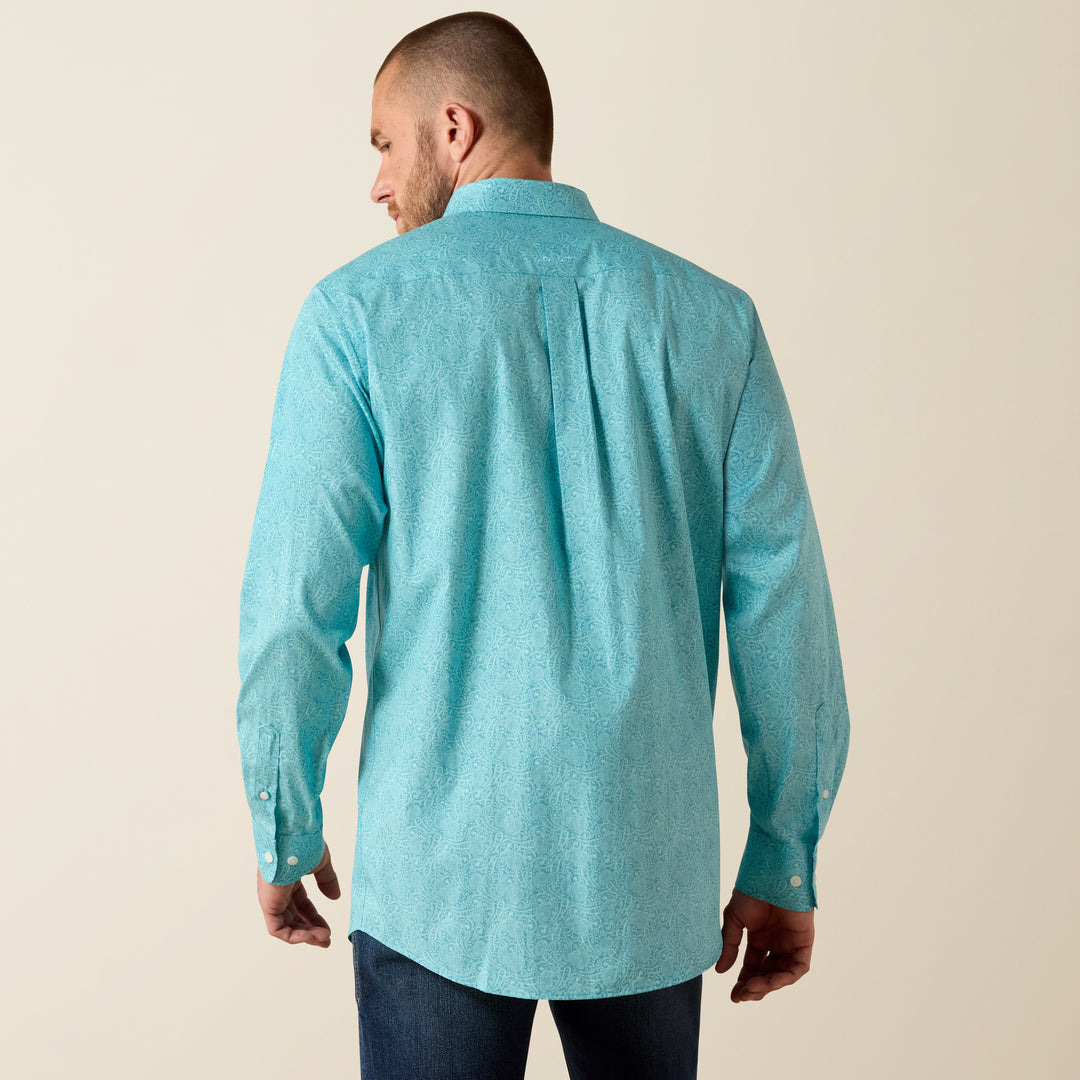Men's Ariat Wrinkle Free Cormac Fitted Shirt - 10071743