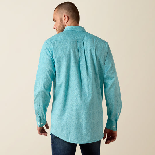 Men's Ariat Wrinkle Free Cormac Fitted Shirt - 10071743
