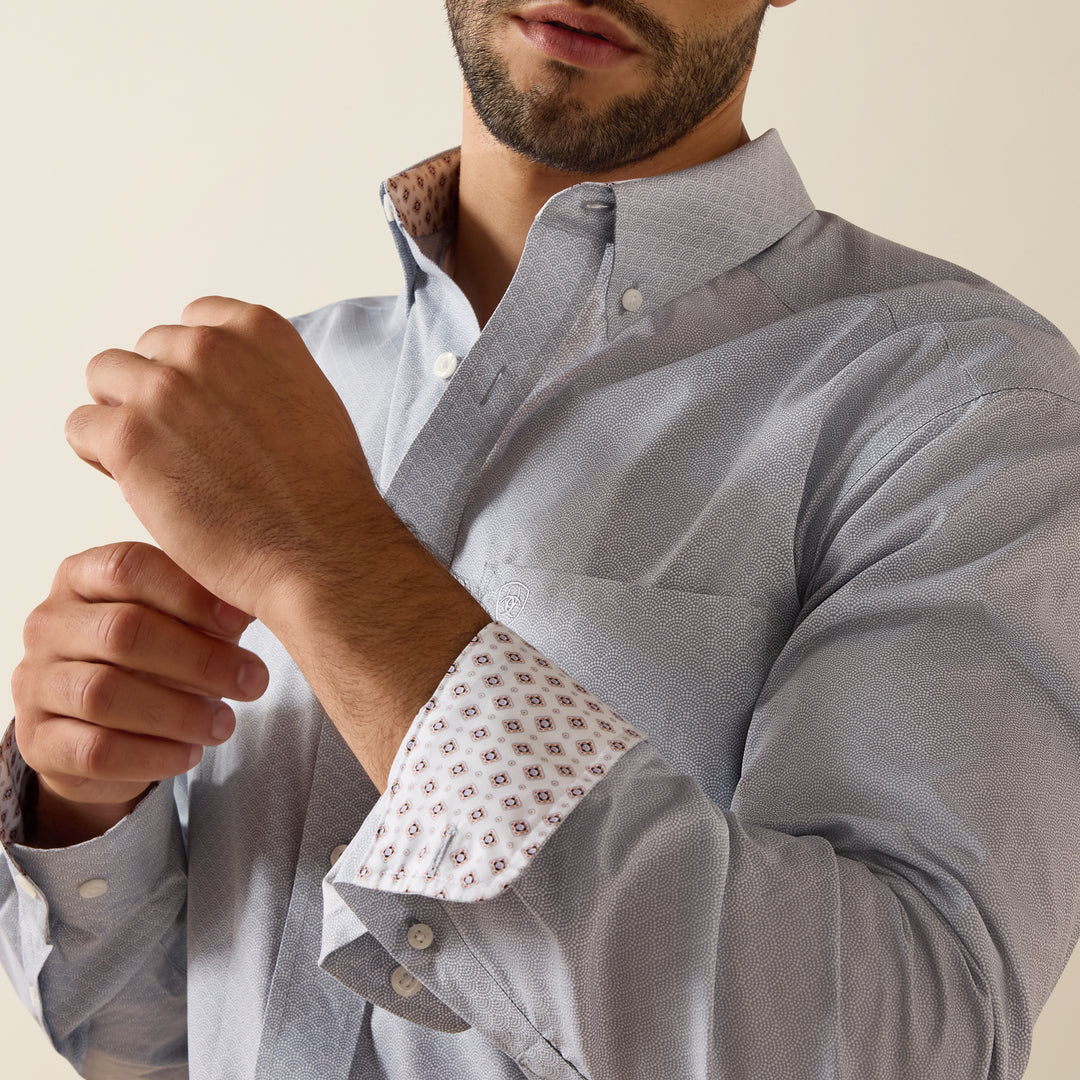 Men's Ariat Wrinkle Free Leandro Classic Fit Shirt - 10071749