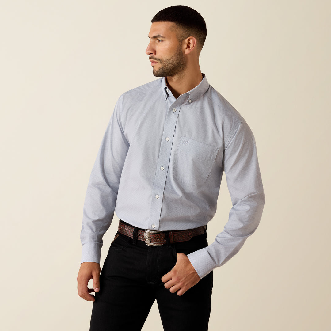 Men's Ariat Wrinkle Free Leandro Classic Fit Shirt - 10071749