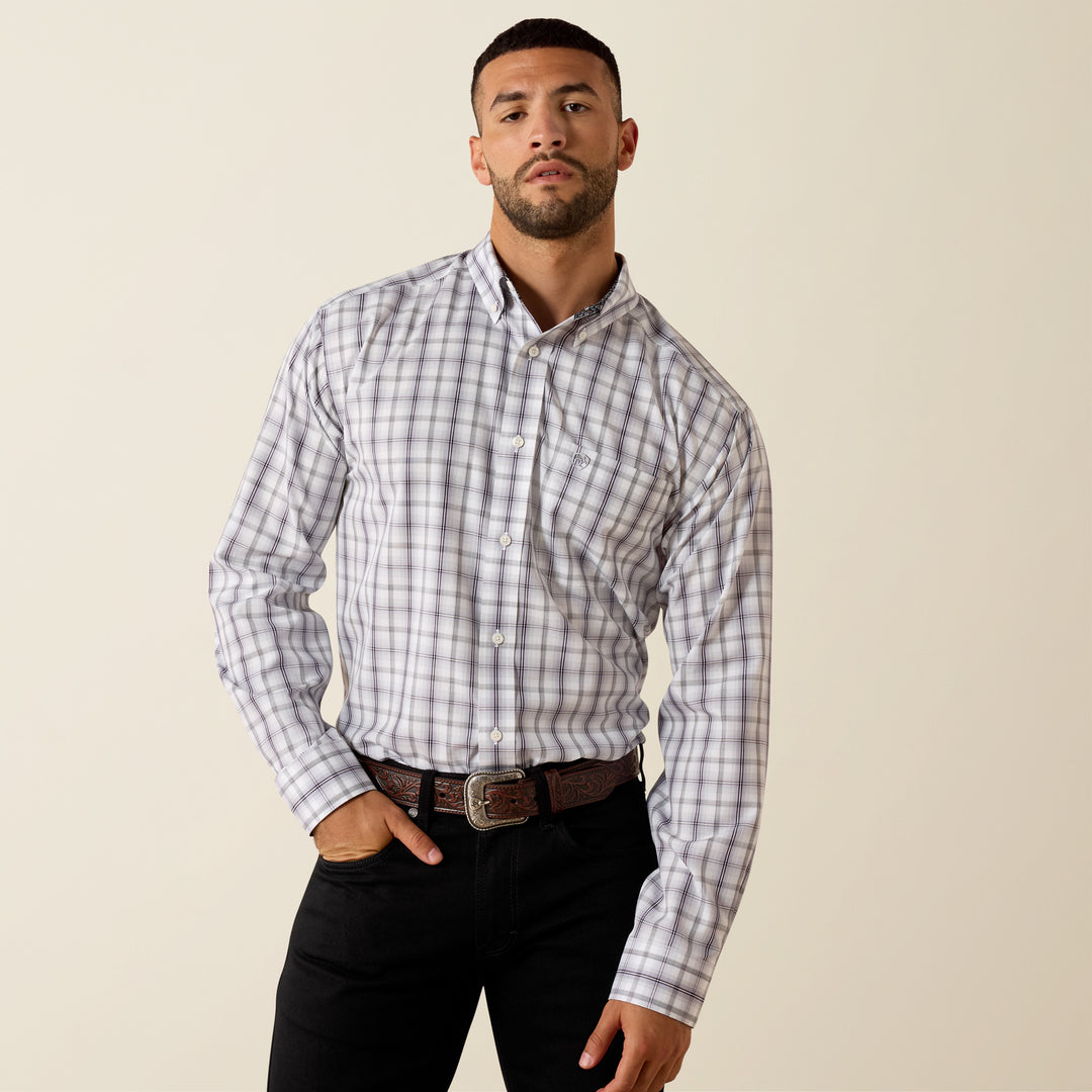 Men's Ariat Wrinkle Free Louie Classic Fit Shirt - 10071754