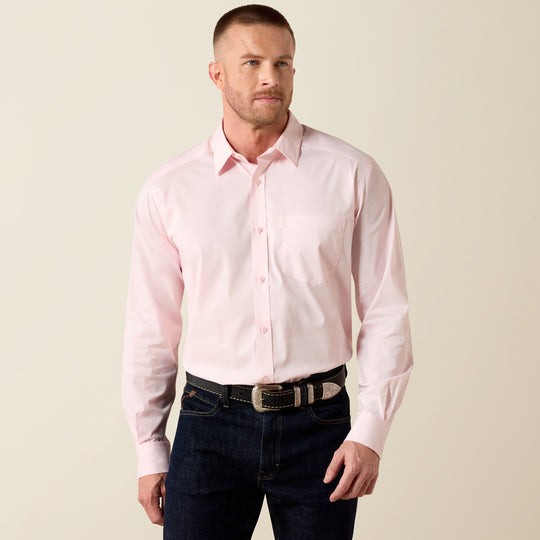 Men's Ariat Everything Icy Pink Classic Fit Shirt - 10072738