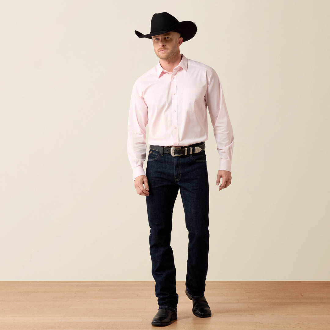 Men's Ariat Everything Icy Pink Classic Fit Shirt - 10072738