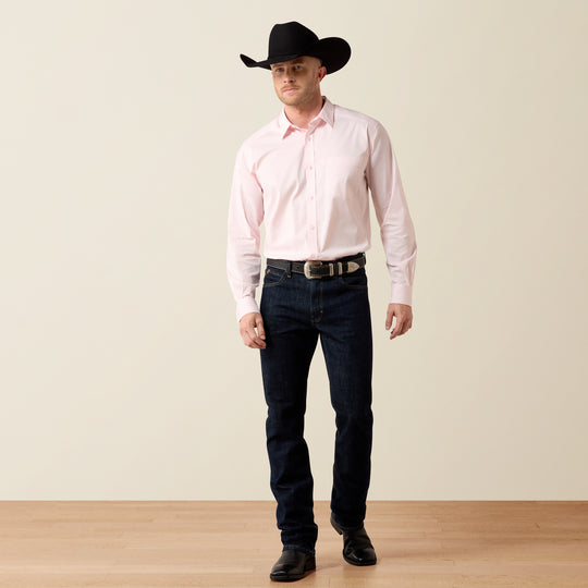 Men's Ariat Everything Icy Pink Classic Fit Shirt - 10072738