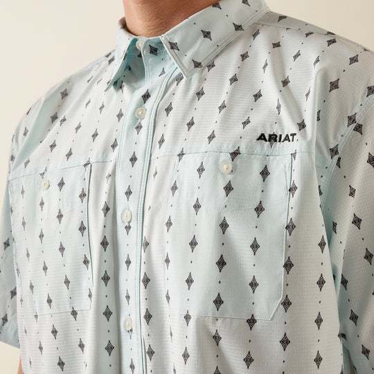 Men's Ariat Printed 360 Airflow Classic Fit Shirt - 10073437