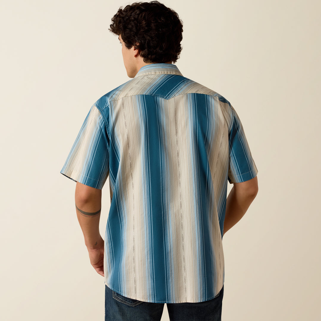 Men's Ariat Retro Hyland Fitted Snap Shirt - 10073573