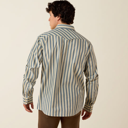 Men's Ariat Retro Hart Fitted Snap Shirt - 10073578
