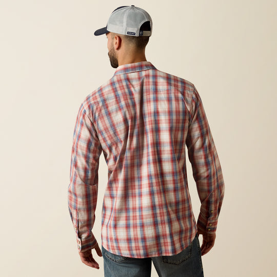 Men's Ariat Retro Hodge Fitted Snap Shirt - 10073580