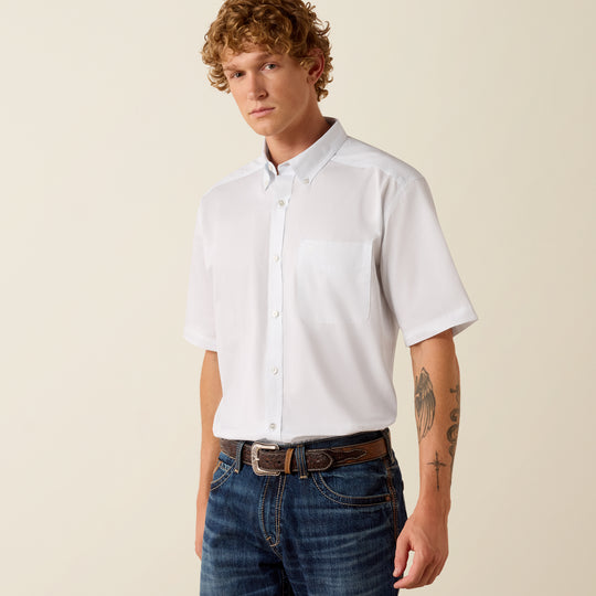 Men's Ariat Lightweight Twill Classic Fit Shirt - 10073615