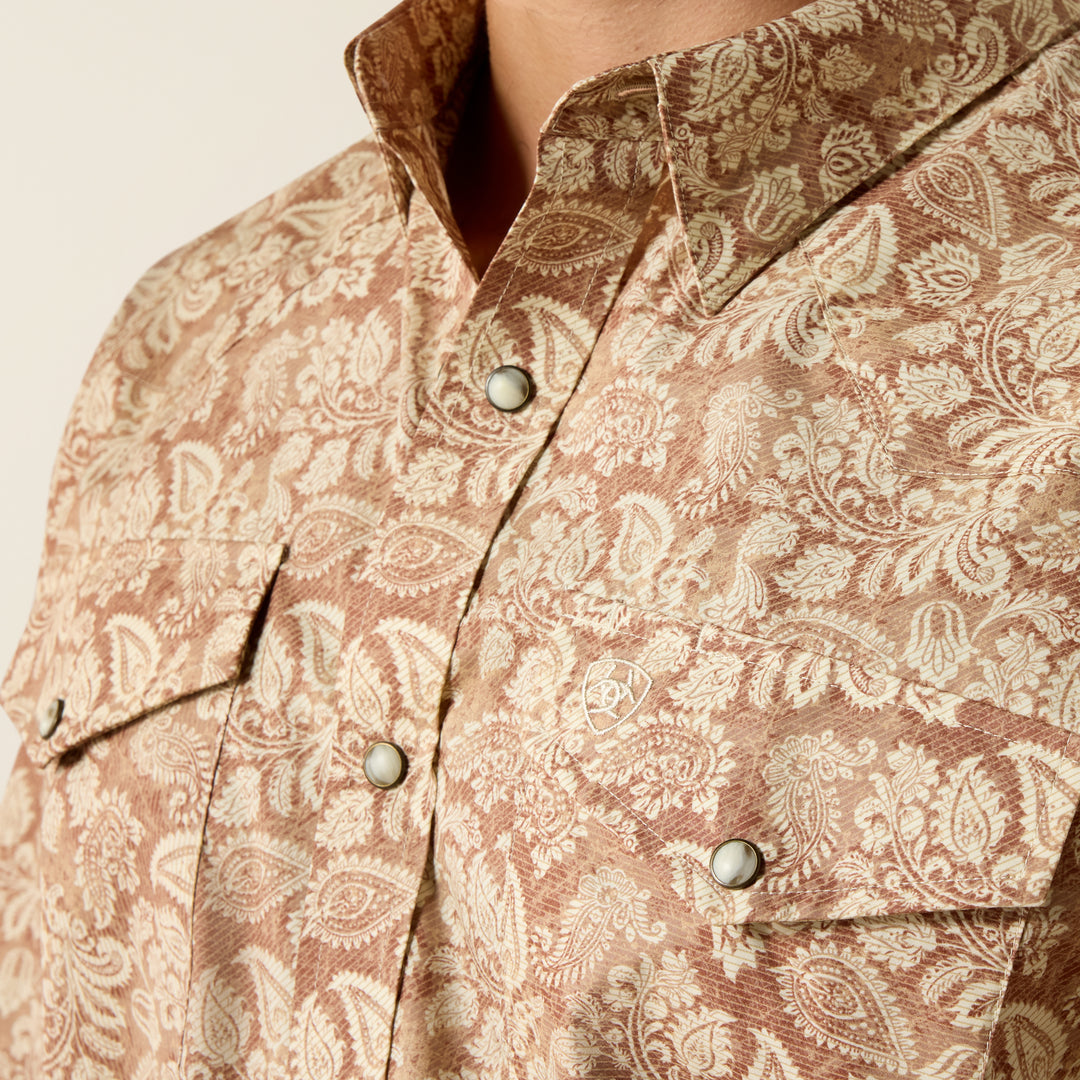 Men's Ariat Fynn Classic Fit Snap Shirt - 10073620