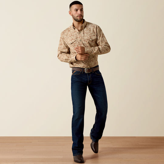 Men's Ariat Fynn Classic Fit Snap Shirt - 10073620