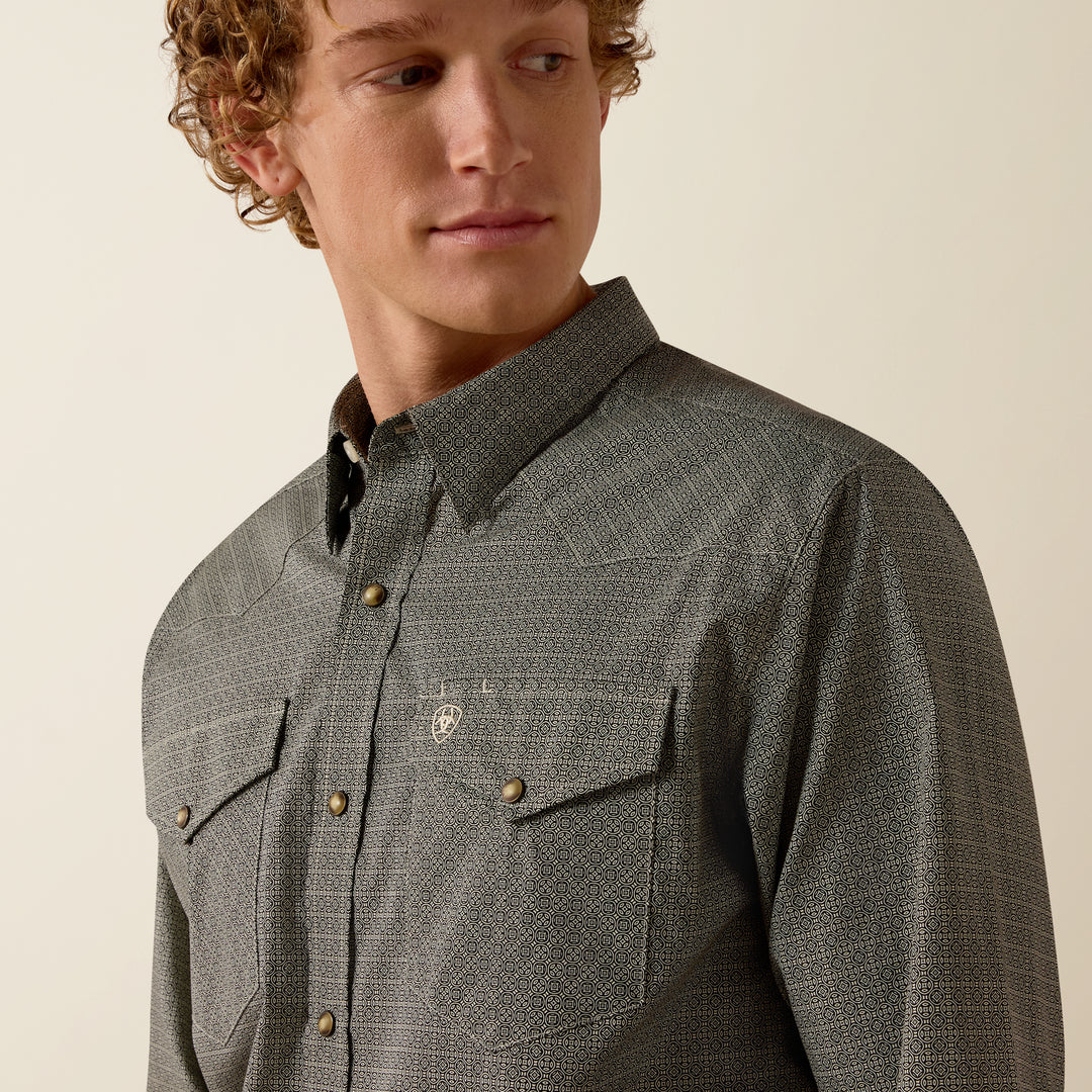 Men's Ariat Floyd Fitted Snap Shirt - 10073624