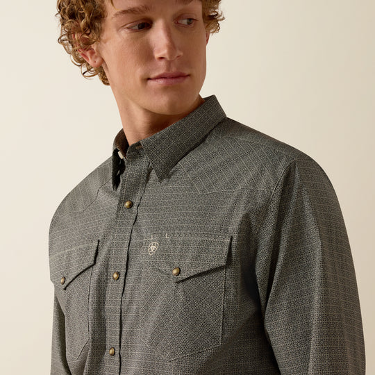 Men's Ariat Floyd Fitted Snap Shirt - 10073624