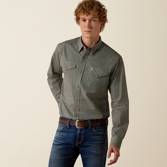 Men's Ariat Floyd Fitted Snap Shirt - 10073624
